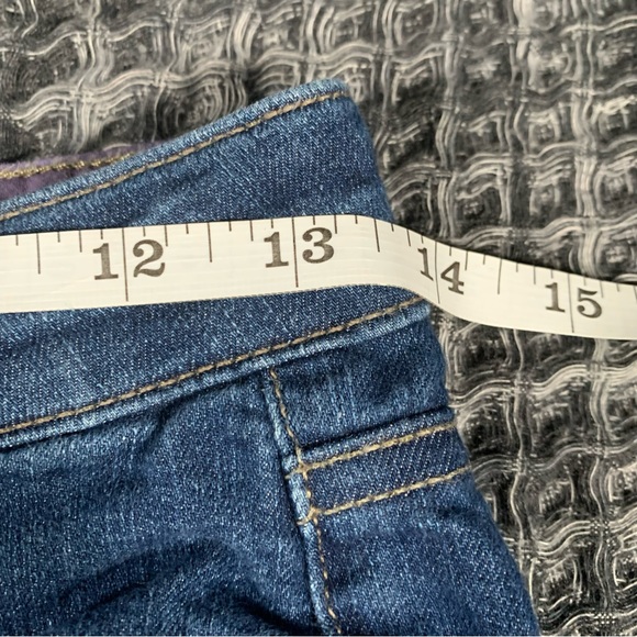 PAIGE Skyline Skinny Jeans with Puckering Women's Waist 24 #722 - Picture 8 of 11